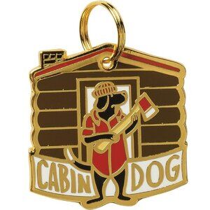 Pet Charm - Cabin Dog - Primitives by Kathy Pet Charm